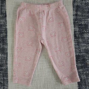 Carter's Pink Bear Pants (3 to 6 months)